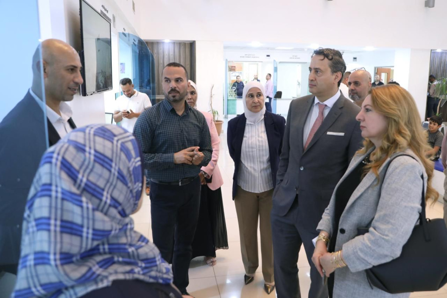 نمروقة تتفقد مكتب التصديق التابع لوزارة