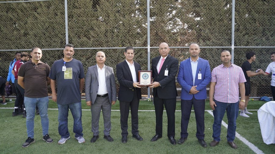 جامعة الشرق الأوسط تنظم يوما رياضيا