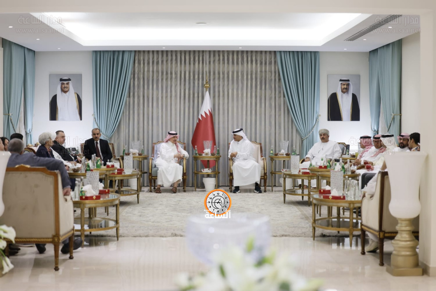 السفير القطري آل ثاني يولم لسفراء