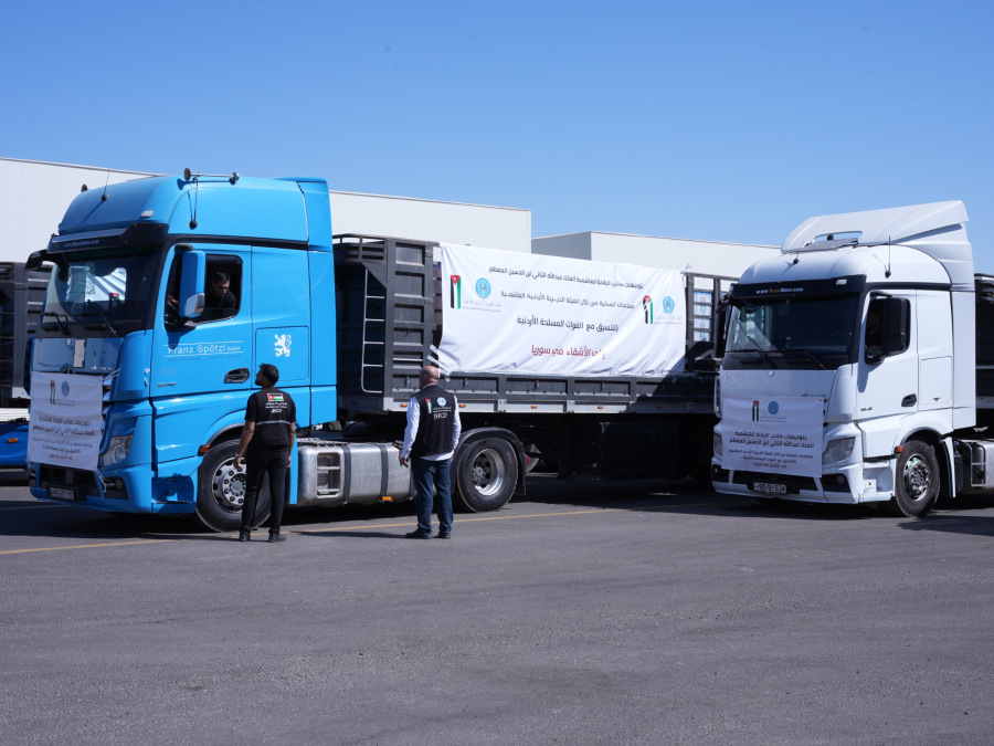 الأردن يسيّر قافلة جديدة للأشقاء في