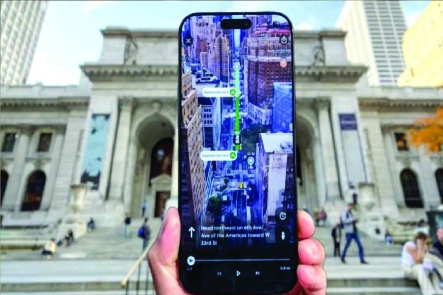 وداعا للخرائط المسطحة ميزة جديدة تضع