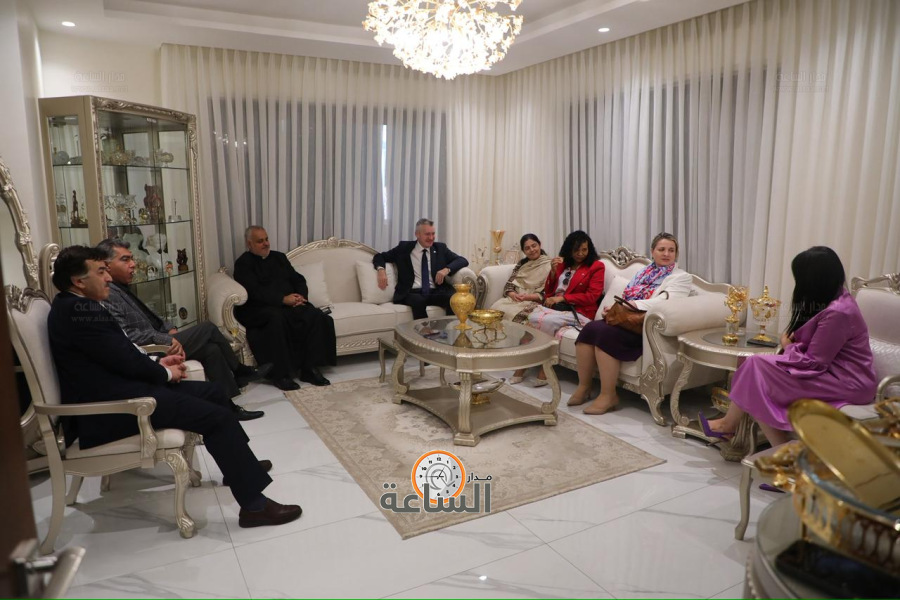 لقاء دبلوماسي في منزل الدكتورة شنكول