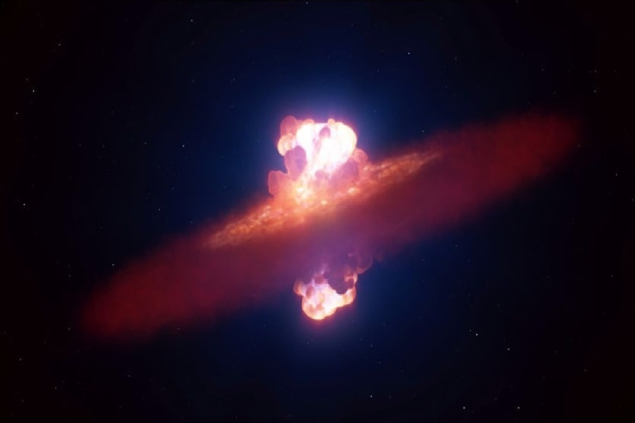 مشهد كوني نادر: اللحظات الأولى لـ