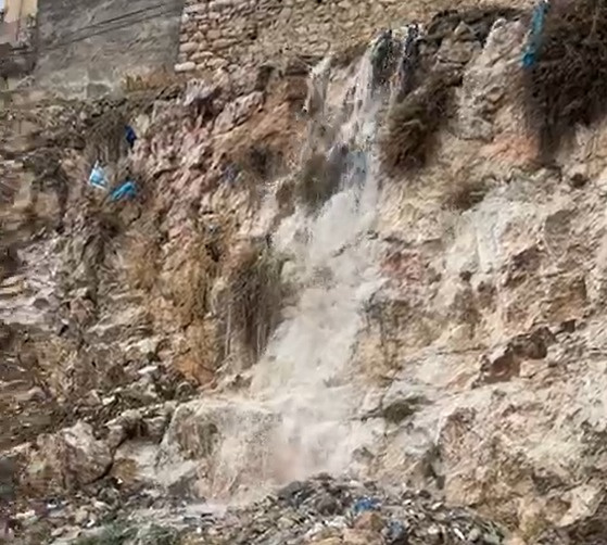 الأردن: مشاهد لجريان المياه في الأودية