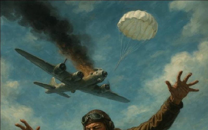 الرجل الذي تحدى الجاذبية: طيار يسقط