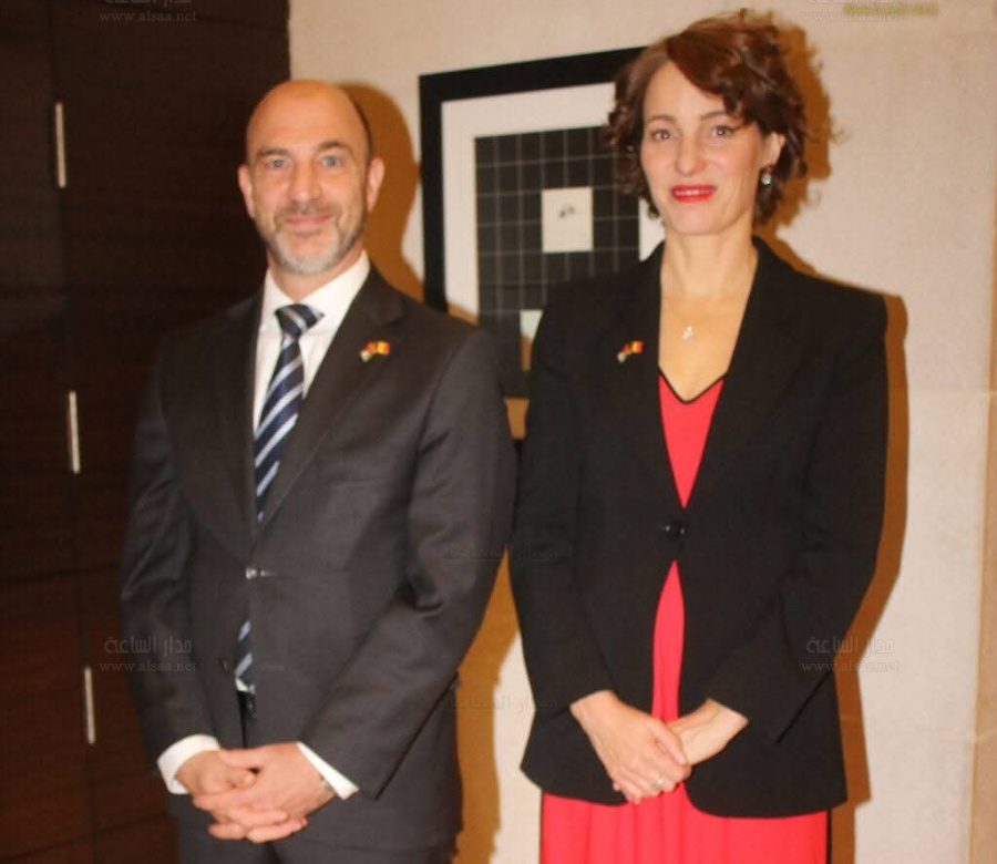 سفير مملكة بلجيكا وعقيلته يحتفلان بـيوم