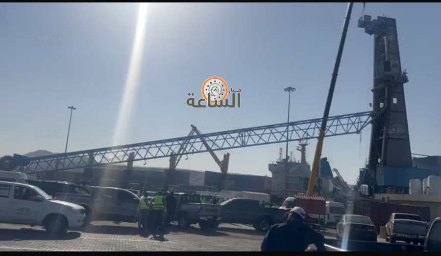 وفاة بسقوط رافعة داخل شركة العقبة