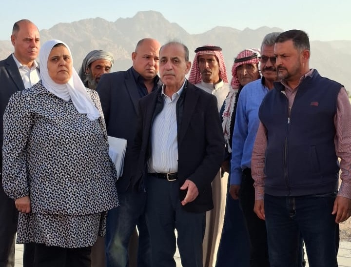 المصري يتفقد بلديات في الأغوار الجنوبية