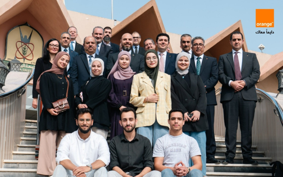 الرئيس التنفيذي لأورنج الأردن يزور رئيس
