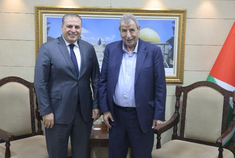 خوري يبحث مع السفير الأردني ترتيبات