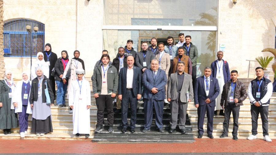 رئيس جامعة الزرقاء يلتقي ممثلي الجاليات