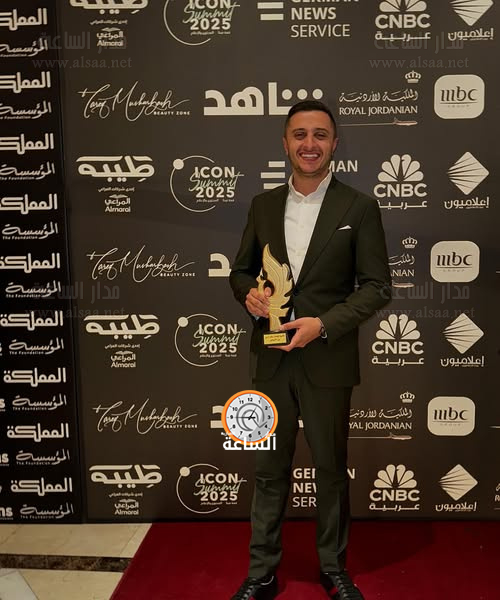 يزن النوباني يعلن فوزه بجائزة أفضل