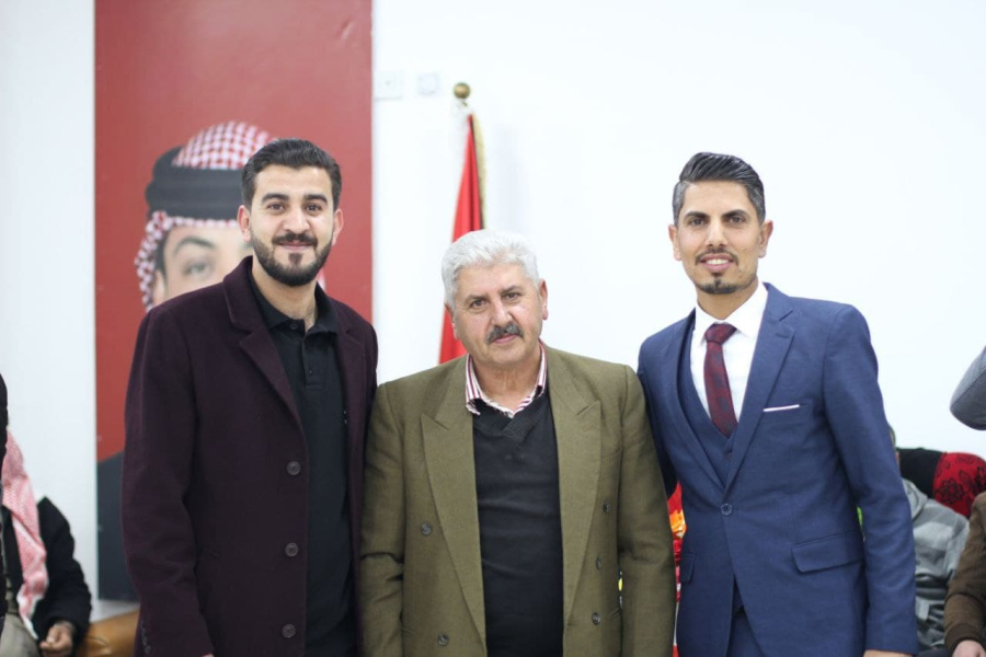 أحمد النعانعة.. مبارك الزفاف