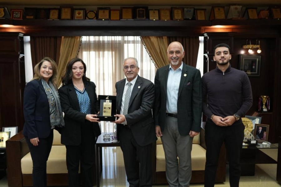 عمان الأهلية تستقبل السفيرة اللبنانية في