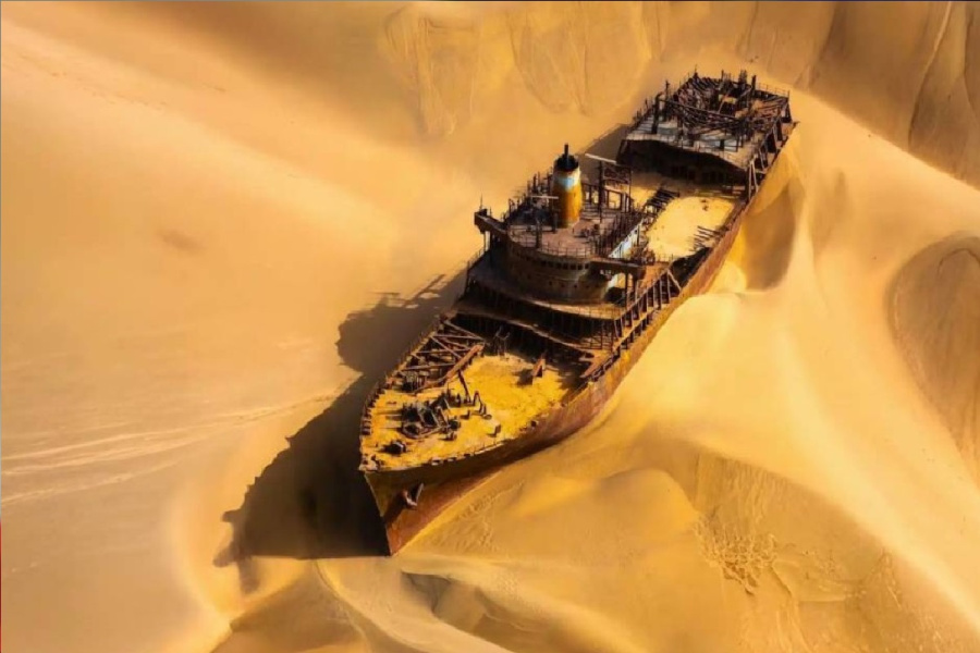 كنز لا يصدق اكتشاف سفينة عمرها