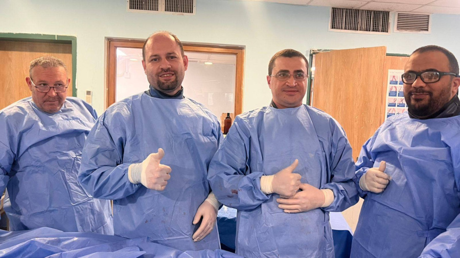 الدكتور شهاب وفريقه يحققون إنجازا طبيا