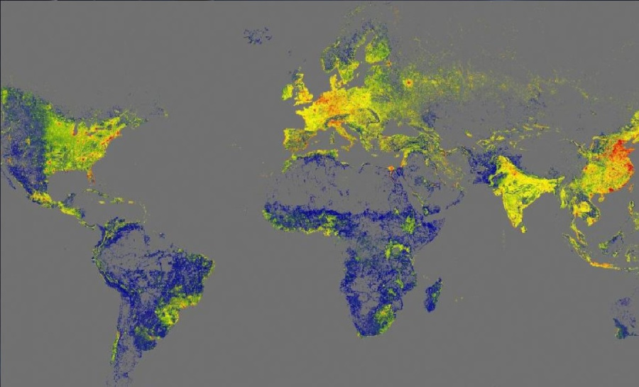 أول خريطة ثلاثية الأبعاد لكل مباني