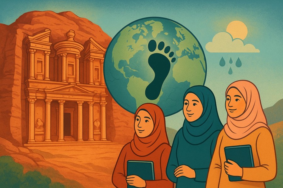 لخفض بصمتها الكربونية: طلبة بجامعة الحسين