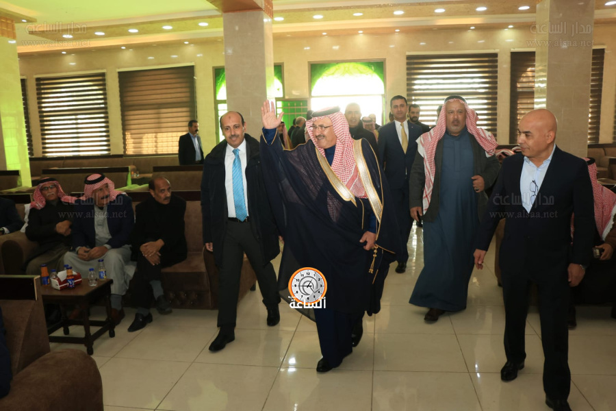 مستشار الملك البلوي يزور قبيلة الدعجة