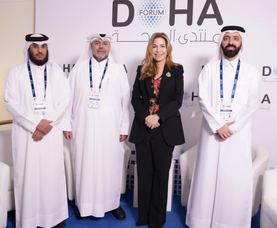 الأميرة غيداء تشكر القطري الكواري