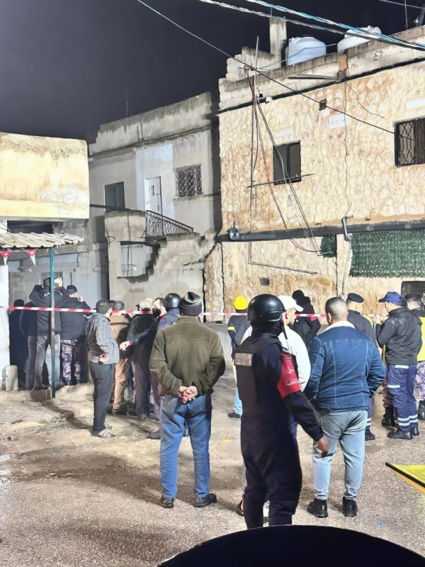 إخلاء منزل في الشونة الشمالية تعرض