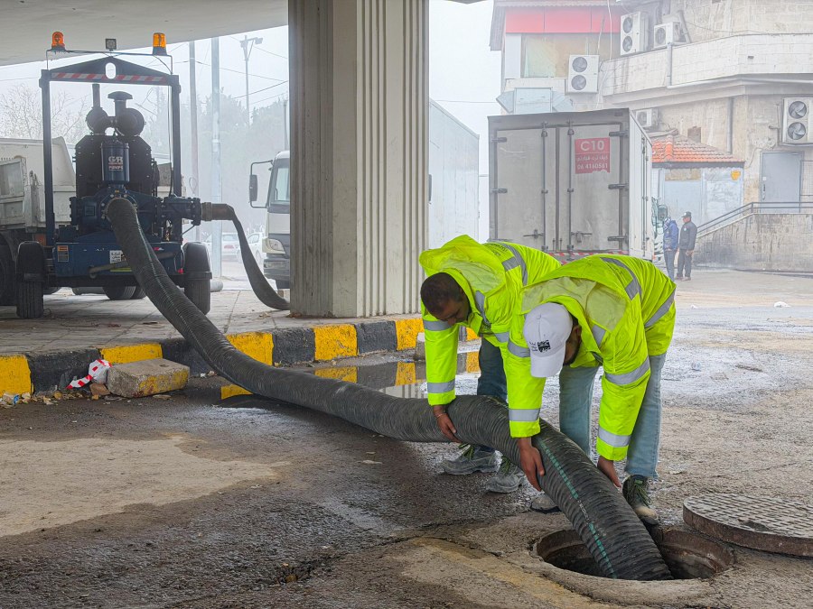 أمانة عمان تنفذ خطة الطوارئ الخاصة