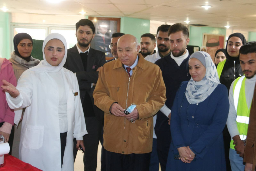 رئيس جامعة مؤتة يفتتح اليوم الطبي