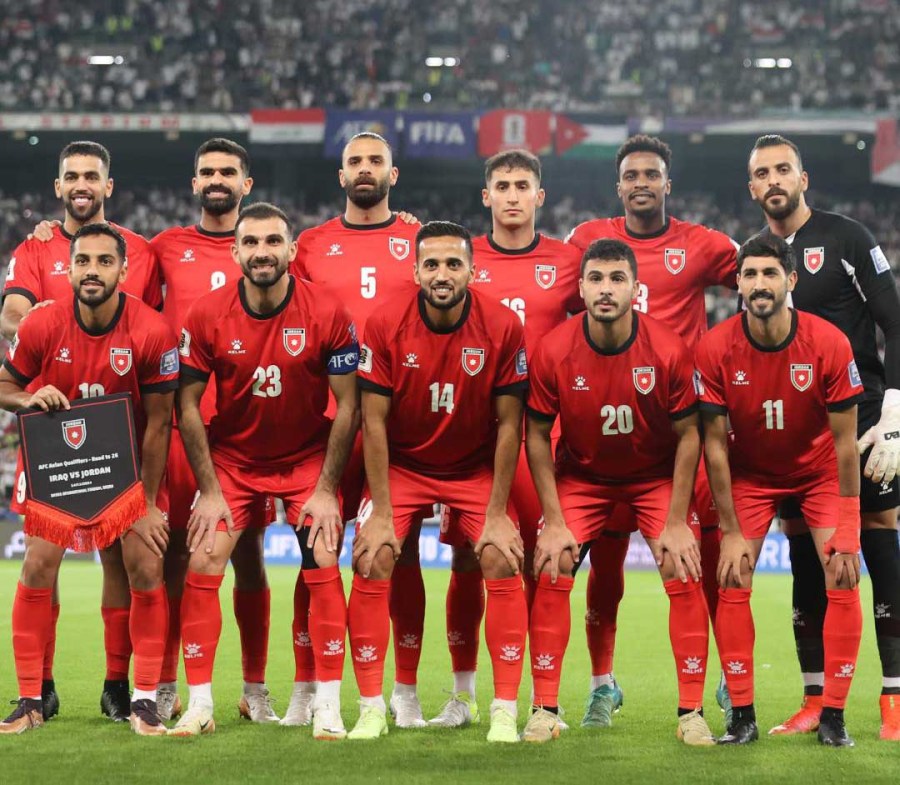 الجماهير الأردنية تترقب بحماس لقاء النشامى