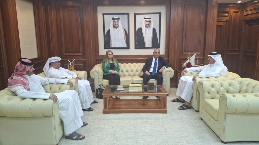 الشواربة والنعيمي يبحثان سبل التعاون في