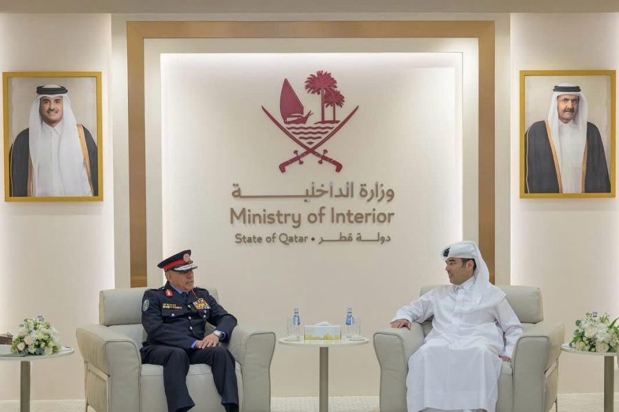 اللواء المعايطة يزور دولة قطر ويلتقي