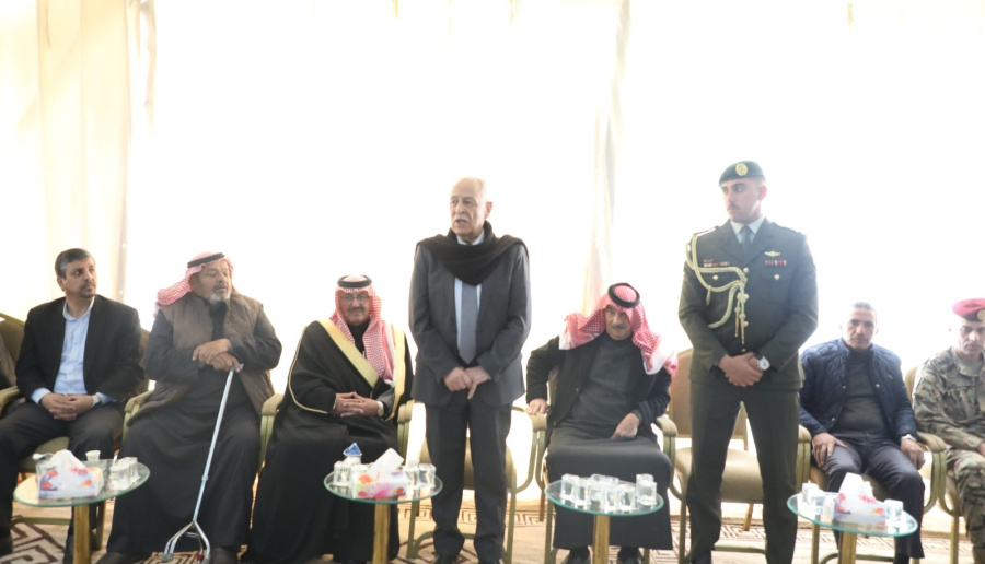 الديوان الملكي يعزي الخريشا وعبيدات