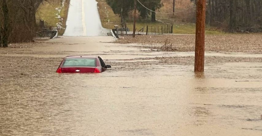 اميركا: أمطار غزيرة وفيضانات في كاليفورنيا