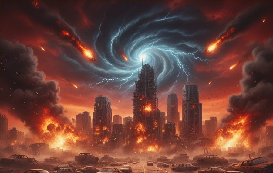 هربا من نهاية العالم.. أم أمريكية