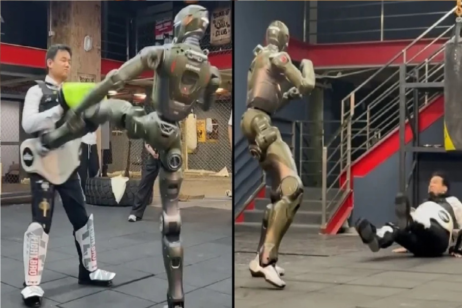 ركلة من فولاذ: رئيس شركة روبوتات