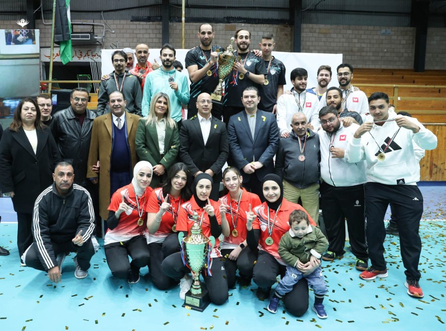 الأرثوذكسي بطلا لدوري كرة الطاولة للرجال