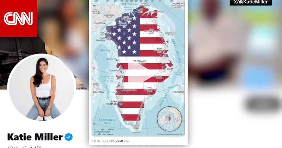 شاهد.. زوجة كبير مستشاري ترامب تنشر