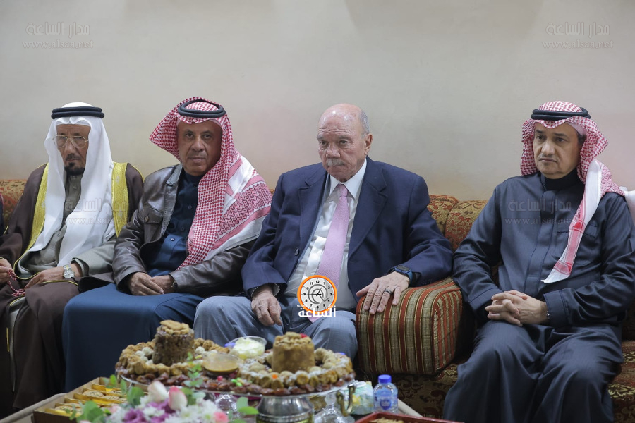 الأميران آل سعود في دارة البلوي