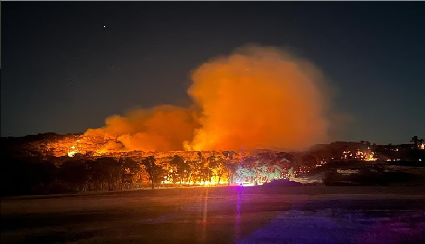 أستراليا: إخلاء بلدات في ولاية فيكتوريا