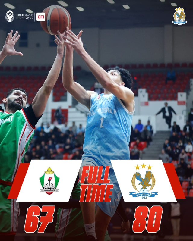 كلاسيكو الدوري الممتاز لكرة السلة ينتهي