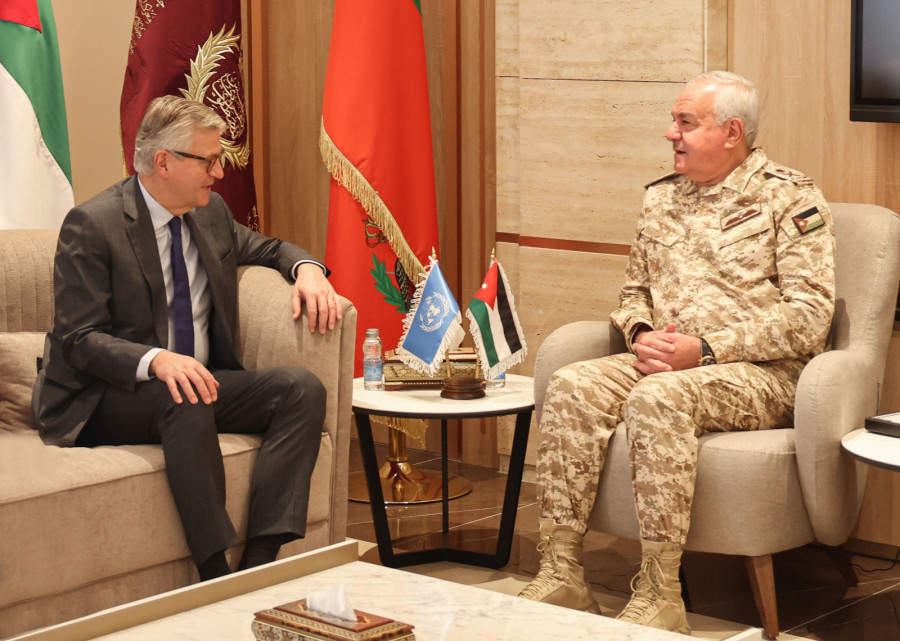 الحنيطي يستقبل وكيل الأمين العام لشؤون