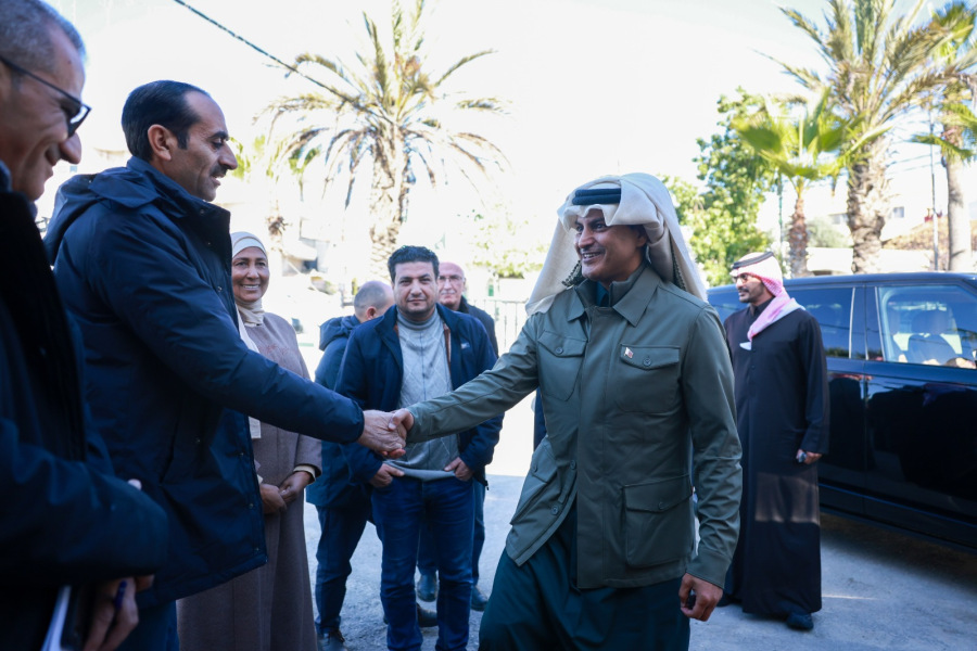 2470 أسرة أردنية تستفيد من حملة قطر