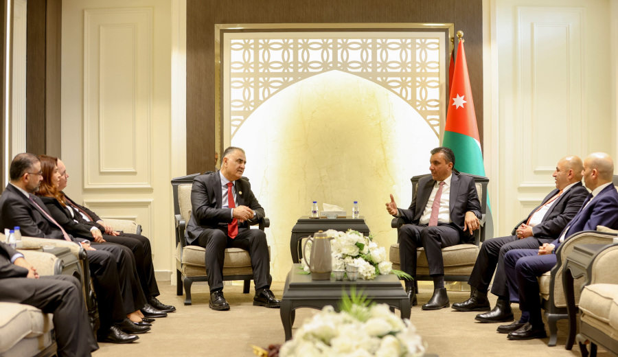 الغويري يستقبل وفدا من الأمانة العامة