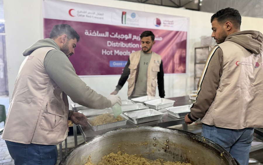 مشروع أردني-قطري جديد لتوزيع الوجبات على