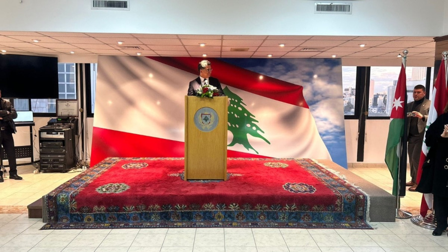 وزير الإعلام اللبناني يلتقي جالية بلاده