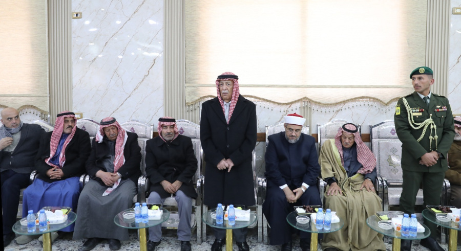 الديوان الملكي يعزي عشيرتي الخضير وأبو