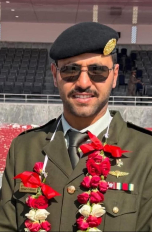 الملازم أحمد عطية المناصير.. مبارك التخرج