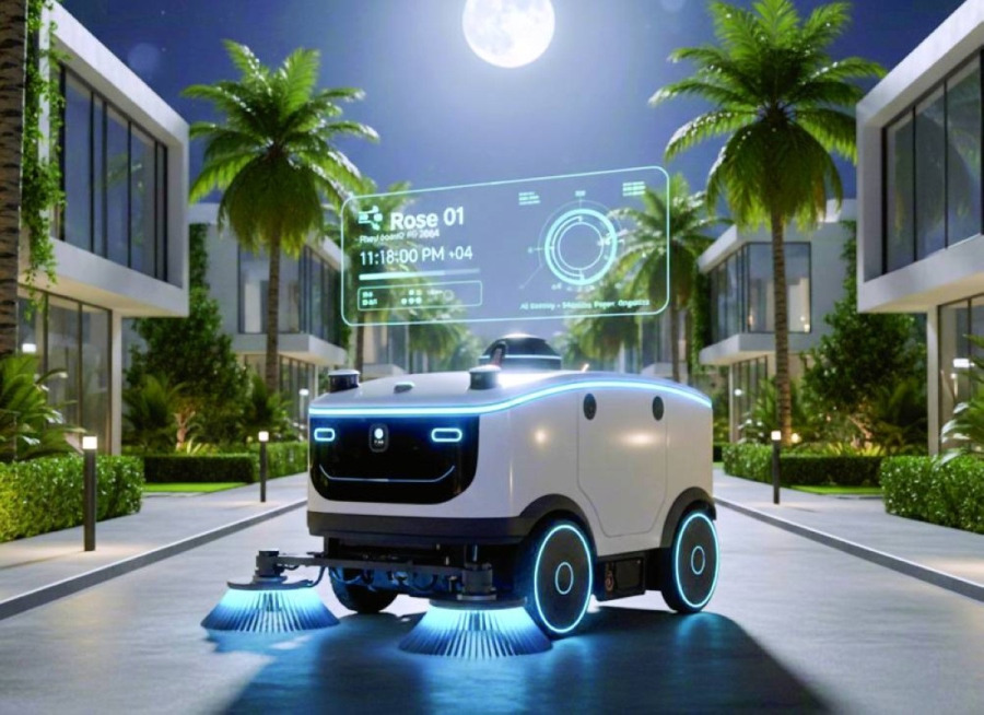 مدن المستقبل.. روبوتات تنظيف ذاتية تتحول