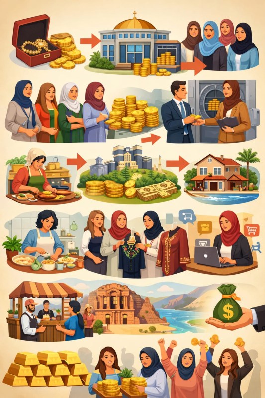 ذهب الأردنيات.. من زينة صامتة إلى