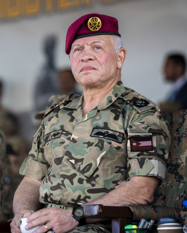 الباشا الحباشنة يهنئ الملك