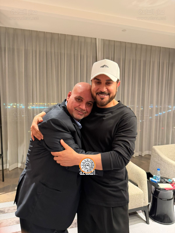 الفنان المهندس يبارك للمنتج المجالي في